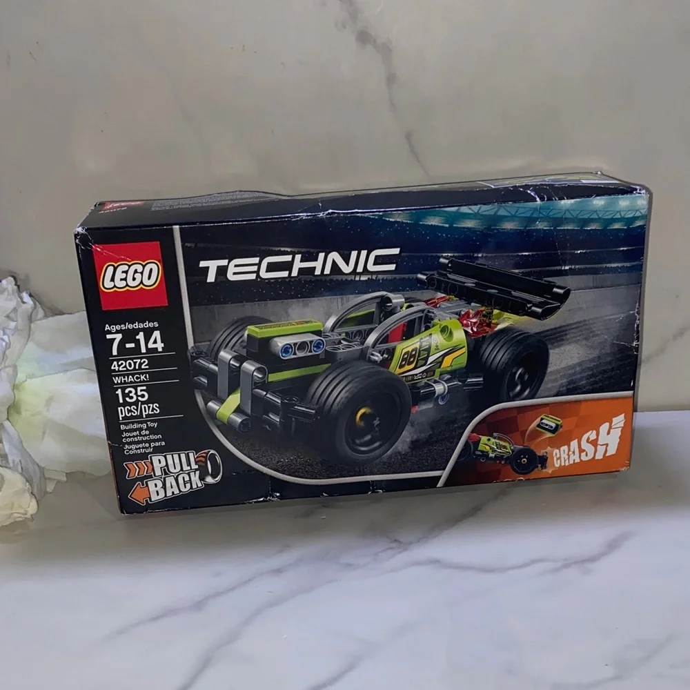 LEGO Technic Green and Black Racing Car Ages 7+